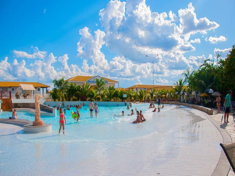 Lacqua Diroma, Mais Parque Acquatico Com Piscina De Ondas Калдас-Новас Экстерьер фото